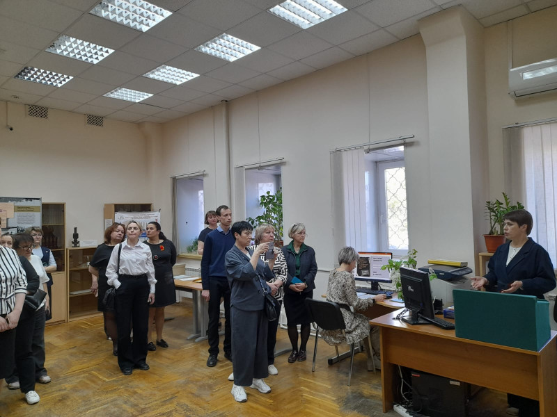 Участники Дня открытых дверей ГКУВО «ЦДНИВО»  18.04.2025 г.